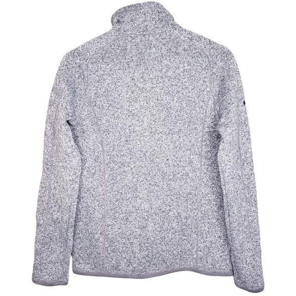 PATAGONIA Better Sweater Jacket  Heather Gray Women's Medium w/Small Logo in EUC - Picture 5 of 10